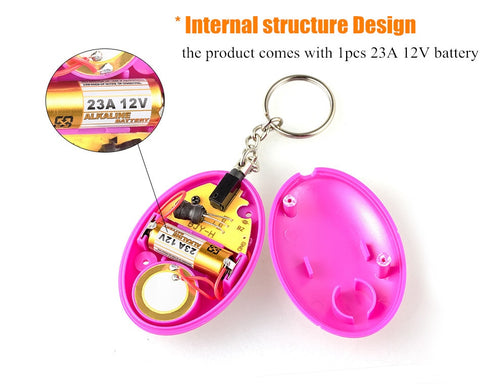 Image of Self Defense Alert Alarm Keychain