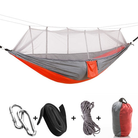 Image of 1-2 Person Outdoor Hammock With Mosquito Net