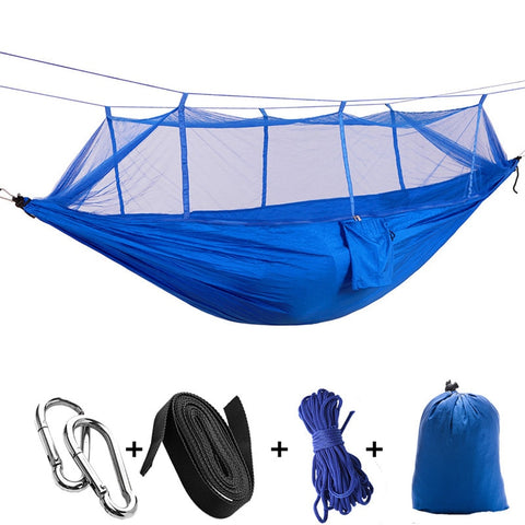 Image of 1-2 Person Outdoor Hammock With Mosquito Net