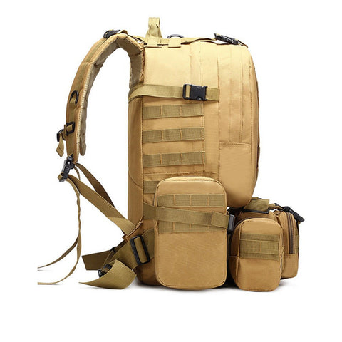 Image of 50L-70L Tactical Waterproof Camping Hiking Backpack With Molle Attachments