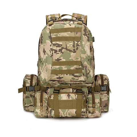 Image of 50L-70L Tactical Waterproof Camping Hiking Backpack With Molle Attachments