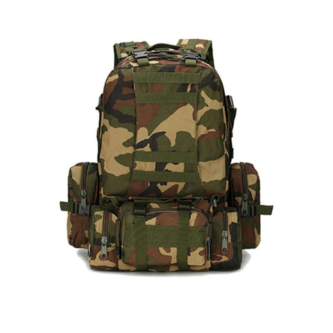 Image of 50L-70L Tactical Waterproof Camping Hiking Backpack With Molle Attachments