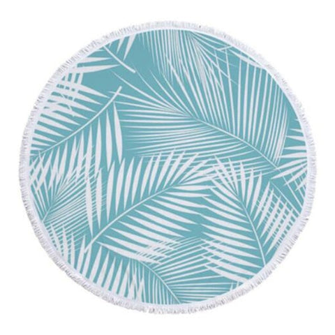 Image of Boho Round Microfiber Beach Towel - Multi Styles