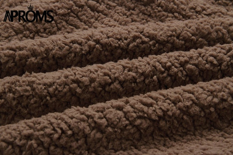 Image of Teddy Cropped Hoodie