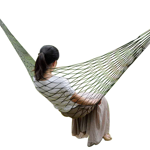 Image of Portable Nylon Mesh Hammock