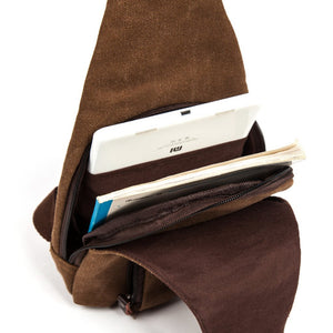 Canvas Messenger Shoulder Bag