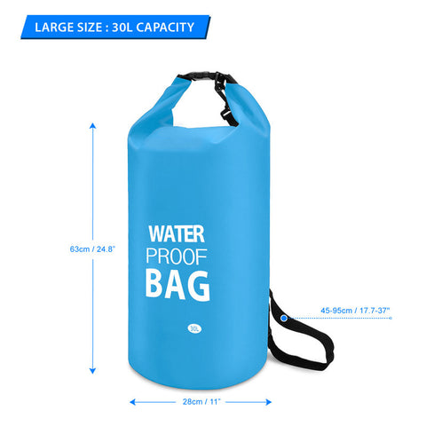 Image of 30L Outdoor Waterproof Dry Storage Bag