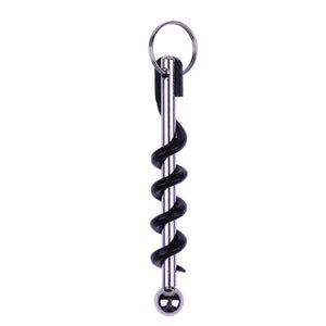 Travel Size Mini Cork Screw Wine Bottle Opener Keyring