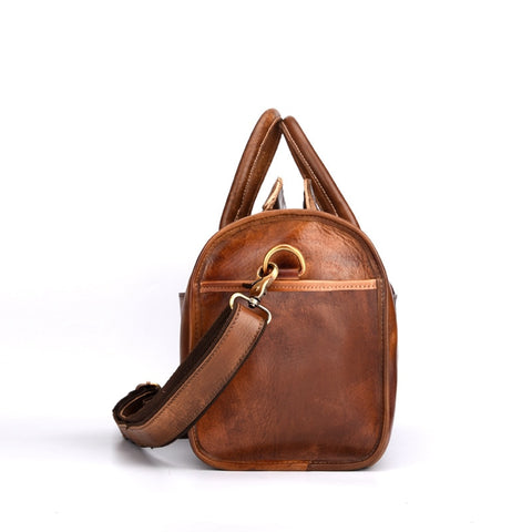 Image of Genuine Leather Carry On Bag