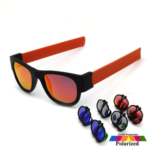 Image of Slap-On Foldable Polarized Sunglasses