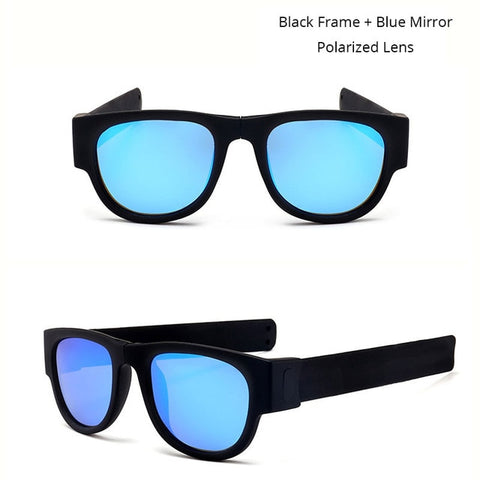 Image of Slap-On Foldable Polarized Sunglasses