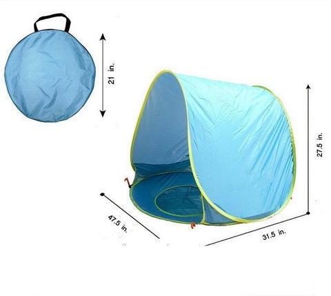 Image of Baby beach tent-with pool