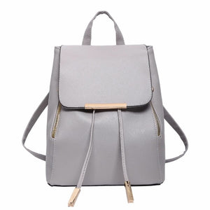 High Quality Stylish Leather Backpack- Multi Color