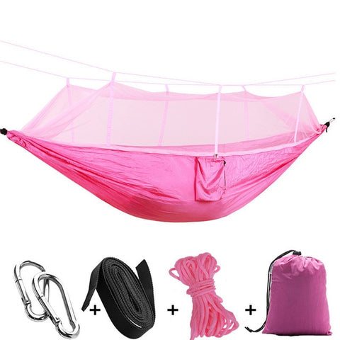 Image of 1-2 Person Outdoor Hammock With Mosquito Net