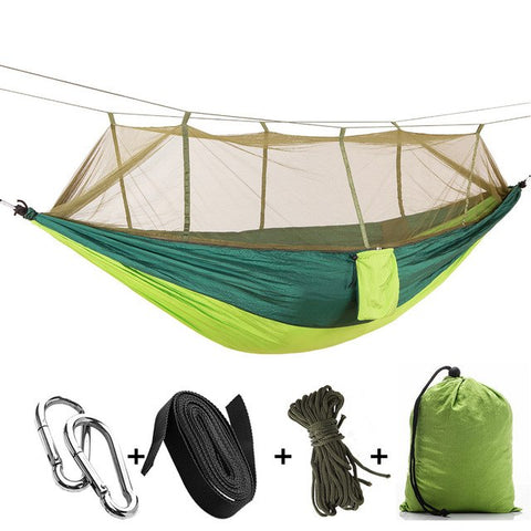 Image of 1-2 Person Outdoor Hammock With Mosquito Net