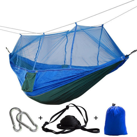 Image of Mosquito Net Hammock Tent With Adjustable Straps