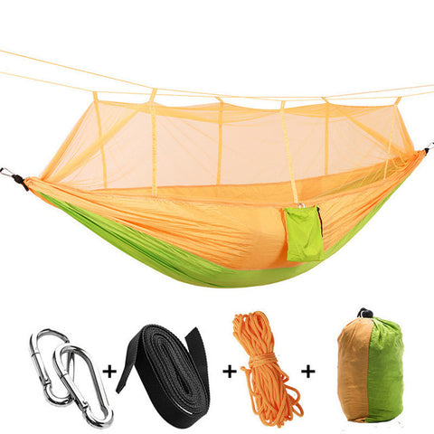 Image of Mosquito Net Hammock Tent With Adjustable Straps