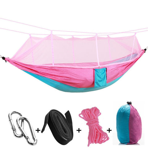 Image of Mosquito Net Hammock Tent With Adjustable Straps