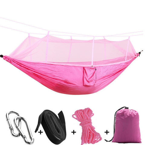 Image of Mosquito Net Hammock Tent With Adjustable Straps