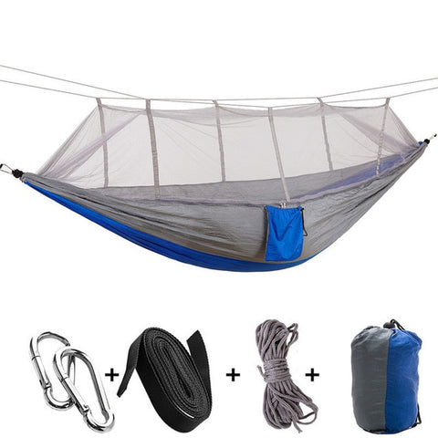 Image of Mosquito Net Hammock Tent With Adjustable Straps