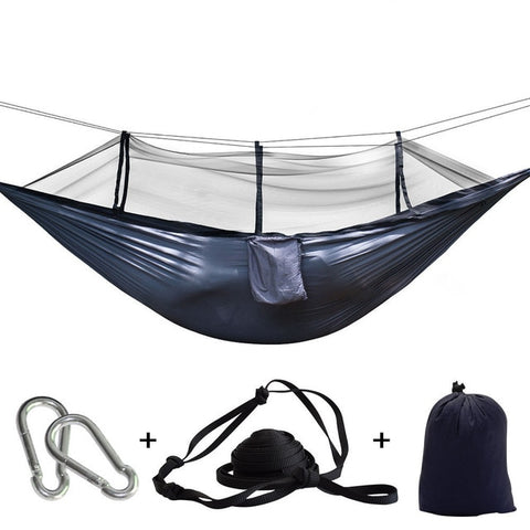 Image of Mosquito Net Hammock Tent With Adjustable Straps