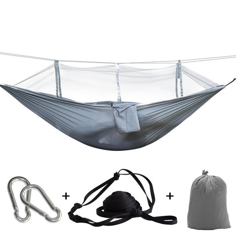 Image of Mosquito Net Hammock Tent With Adjustable Straps