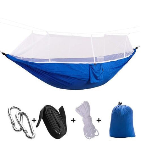 Image of Mosquito Net Hammock Tent With Adjustable Straps