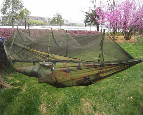 Image of Mosquito Net Hammock Tent With Adjustable Straps