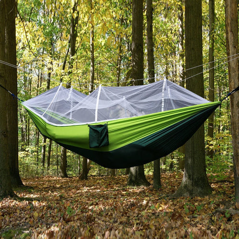 Image of Mosquito Net Hammock Tent With Adjustable Straps