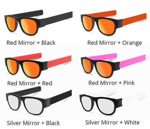 Image of Slap-On Foldable Polarized Sunglasses