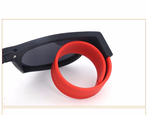 Image of Slap-On Foldable Polarized Sunglasses