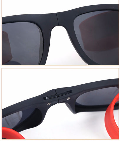 Image of Slap-On Foldable Polarized Sunglasses