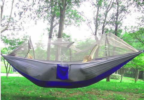 Image of 1-2 Person Outdoor Hammock With Mosquito Net