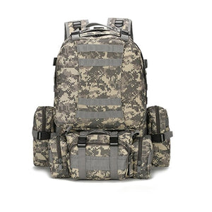 50L-70L Tactical Waterproof Camping Hiking Backpack With Molle Attachments