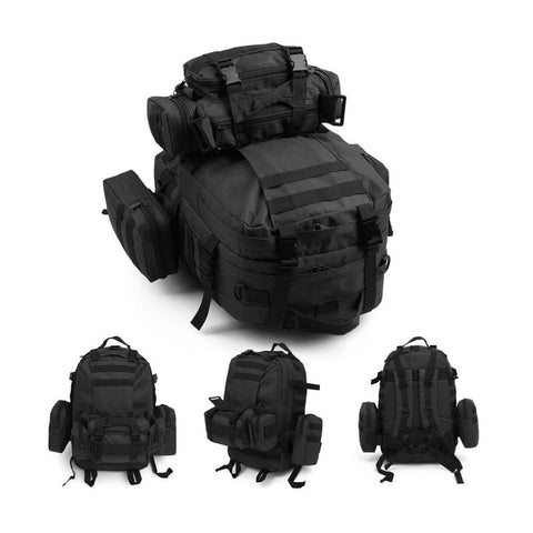 Image of 50L-70L Tactical Waterproof Camping Hiking Backpack With Molle Attachments