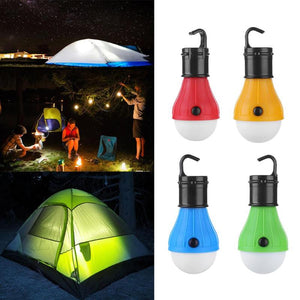 Mini Portable Tent Light LED Waterproof Hanging Hook 3*AAA Emergency Lamp