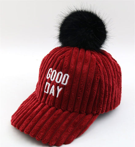 Image of Good Day - Winter Snap Back Snapback Corduroy