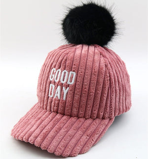 Good Day - Winter Snap Back Snapback Corduroy