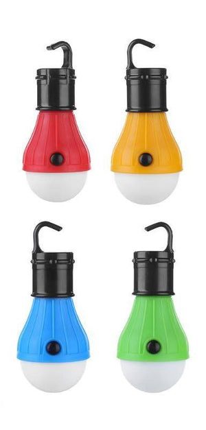 Mini Portable Tent Light LED Waterproof Hanging Hook 3*AAA Emergency Lamp