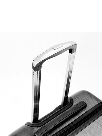 Image of Gun Metal Sleek Travel Rolling Suitcase Set