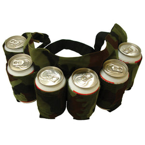 Outdoor Hiking 6 Pack Holster Beer/Party Belt