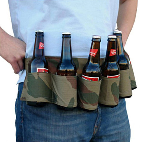 Image of Outdoor Hiking 6 Pack Holster Beer/Party Belt