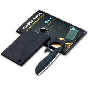 Multi-function Credit Card size knife Camping Survival Pocket knife