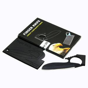 Multi-function Credit Card size knife Camping Survival Pocket knife